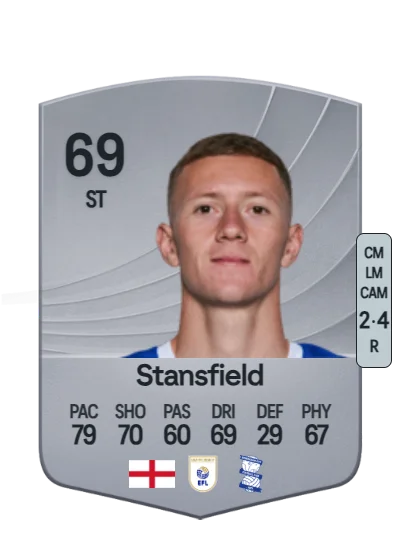 Jay Stansfield card