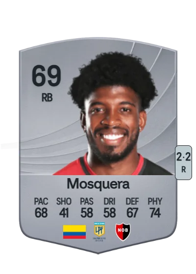 Jherson Mosquera card