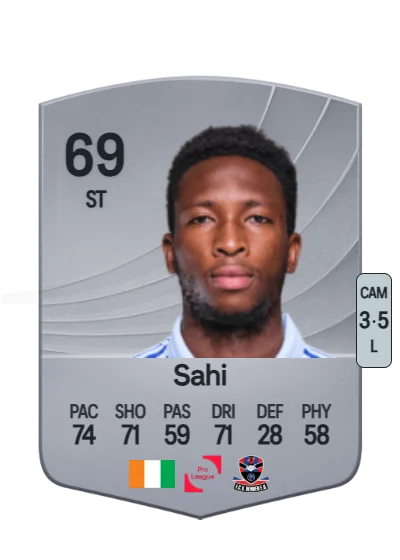 Moïse Sahi card