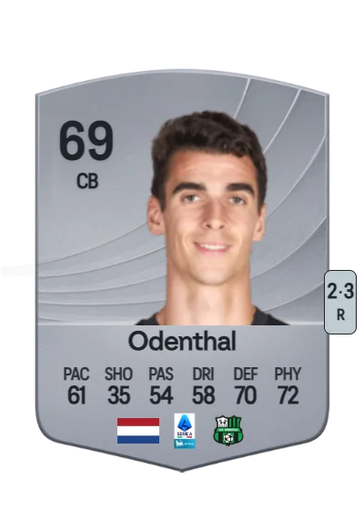 Cas Odenthal card