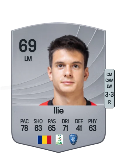 Rareș Ilie card