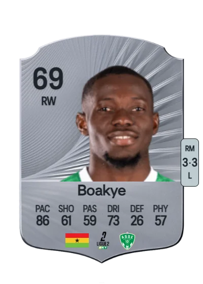 Augustine Boakye card