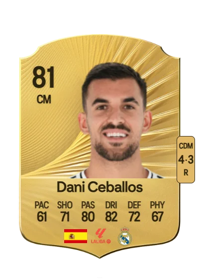 Daniel Ceballos Fernández card