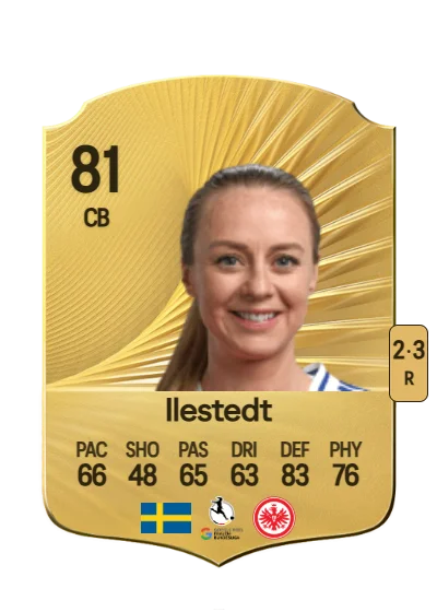 Amanda Ilestedt card