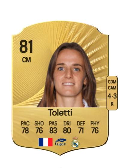 Sandie Toletti card