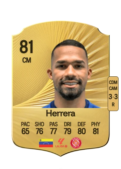 Yangel Herrera card