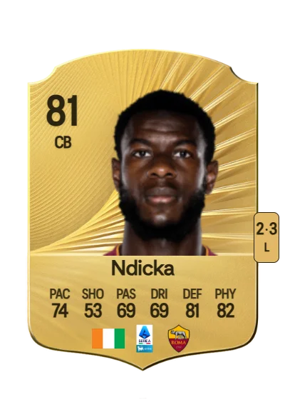 Evan Ndicka card