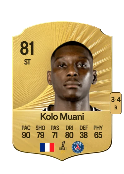 Randal Kolo Muani card
