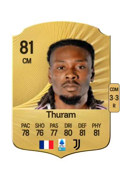 Khéphren Thuram card