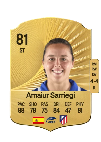 Amaiur Sarriegi Isasa card