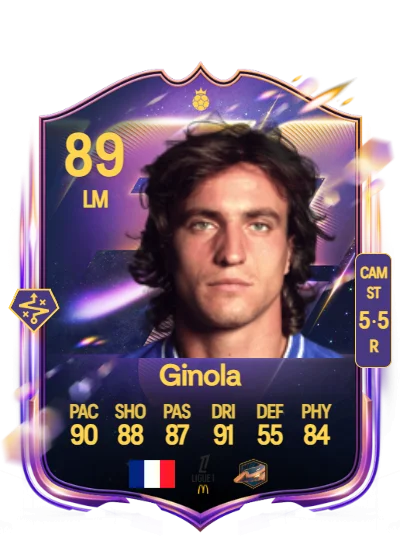 David Ginola card