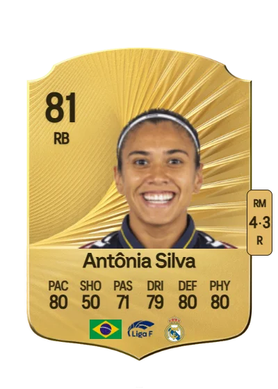 Antônia da Costa Silva card