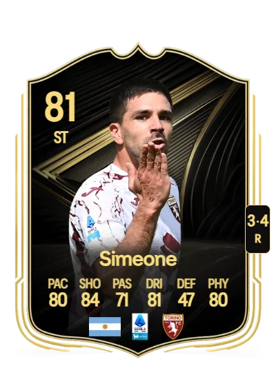 Giovanni Simeone card