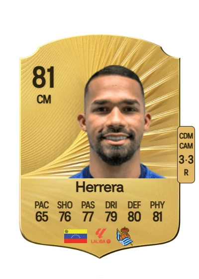 Yangel Herrera card