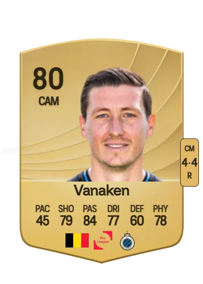 Hans Vanaken card