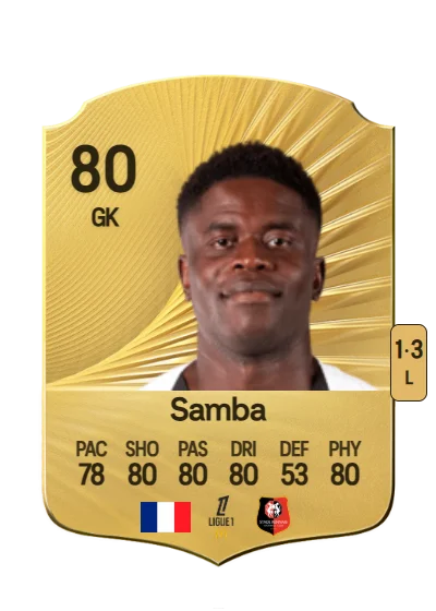 Brice Samba card