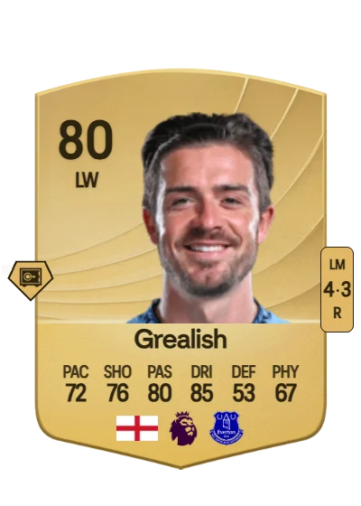 Jack Grealish card