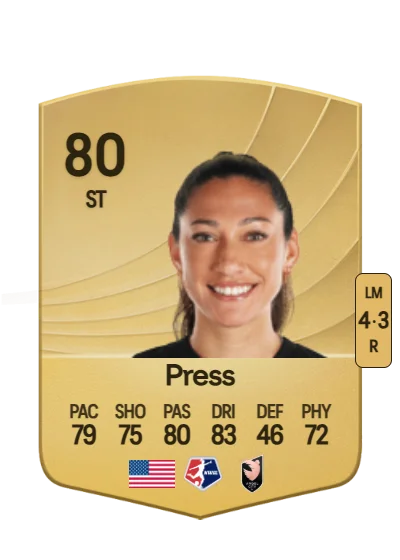 Christen Press card