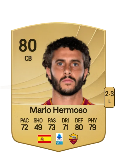 Mario Hermoso Canseco card