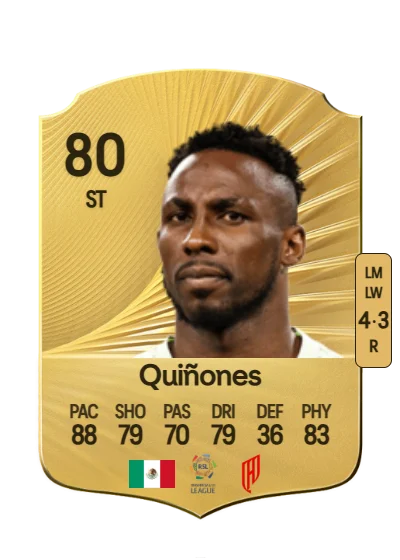 Julian Quiñones card