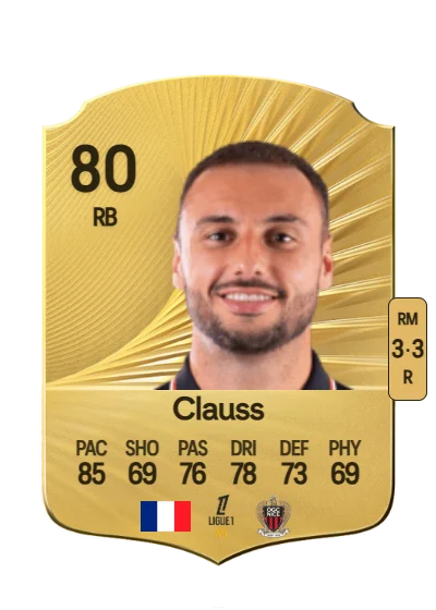 Jonathan Clauss card