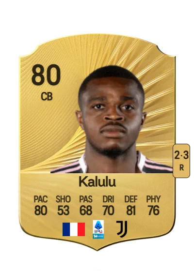 Pierre Kalulu card