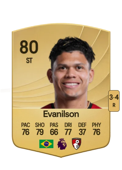 F. Evanilson de Lima Barbosa card