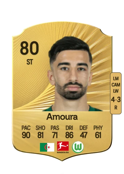Mohamed Amoura card